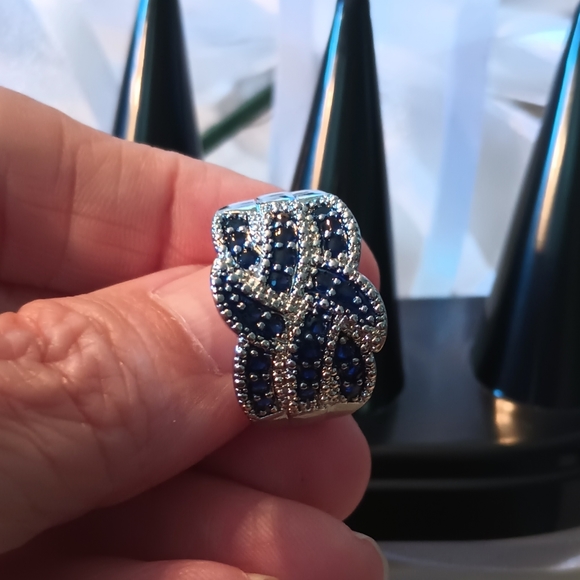 Micro Paved Blue Zircon - Picture 6 of 10